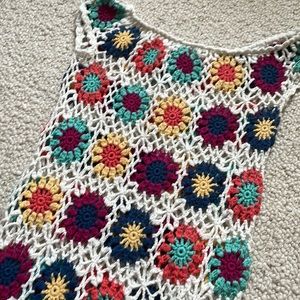 Never worn crochet dress